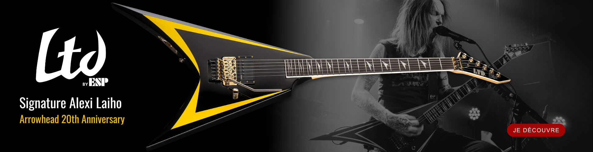Découvrez ma Alexi Laiho Arrowhead !
